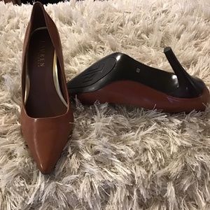 Ralph Lauren size 6.5 never worn high heel shoes